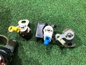 สวิตช์กุญแจสตาร์ท Комплект замков SUBARU IMPREZA OEM 57491FE331 GDA, GDB, GD 2002 Blue 02C