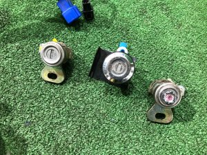 สวิตช์กุญแจสตาร์ท Комплект замков SUBARU IMPREZA OEM 57491FE331 GDA, GDB, GD 2002 Blue 02C