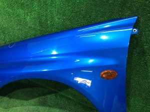 Left front fender SUBARU IMPREZA OEM 57110FE050 GDA, GDB, GD 2002 Blue 02C
