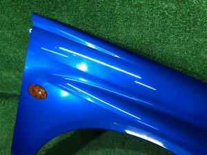 Крыло переднее правое SUBARU IMPREZA OEM 57110FE040 GDA, GDB, GD 2002 Blue 02C