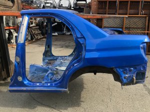 左后翼子板 SUBARU IMPREZA OEM 51439FE110, 51439FE112 GDA, GDB, GD 2002 Blue 02C