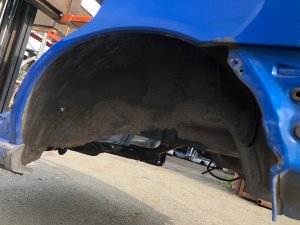 左后翼子板 SUBARU IMPREZA OEM 51439FE110, 51439FE112 GDA, GDB, GD 2002 Blue 02C