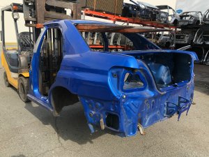 左后翼子板 SUBARU IMPREZA OEM 51439FE110, 51439FE112 GDA, GDB, GD 2002 Blue 02C