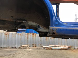 Right rear fender SUBARU IMPREZA OEM 51439FE100, 51439FE102 GDA, GDB, GD 2002 Blue 02C