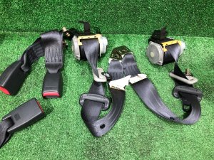 后排安全带 SUBARU IMPREZA OEM 64660FE000NE, 64660FE010NE GDA, GDB, GD 2002 Blue 02C