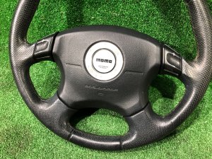 Steering wheel Momo с Airbag SUBARU IMPREZA OEM 34311AE100 GDA, GDB, GD 2002 Blue 02C
