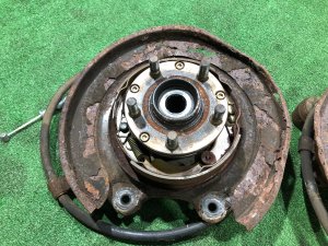 ดุมล้อหลัง пустые SUBARU IMPREZA OEM 28052AA031, 28016AA020 GDA, GDB, GD 2002 EJ205 AT