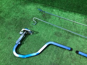 トランクトーションバー SUBARU IMPREZA OEM 57520FE100, 57529FE040, 57529FE050 GDA, GDB, GD 2002 Blue 02C