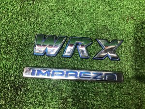エンブレム WRX IMPREZA SUBARU IMPREZA OEM 93073FE050 GDA, GDB, GD 2002 Blue 02C