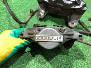 制动卡钳 комплект 4POT +2POT SUBARU IMPREZA OEM 26310AC041, 26291FA050, 26291FA060, 26700AE030, 26692FA000 GDA, GDB, GD 2002