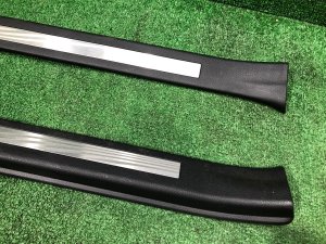 スカッフプレート STI SUBARU LEVORG OEM 94060VA020VH, 94060VA030VH, 94061FJ011VH VMG VM4 VM 2015 Dark Gray 61K