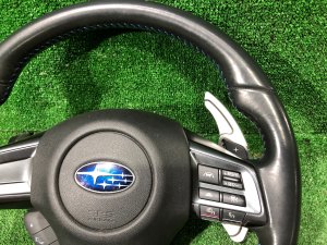 Steering wheel без дефектов SUBARU LEVORG OEM 34312VA010VH VMG VM4 VM 2015 Dark Gray 61K
