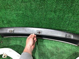 Front lip spoiler плюс клыки SUBARU LEGACY OEM 57703AE190PE BEE 2002 WHITE PEARL 081