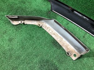 Front lip spoiler плюс клыки SUBARU LEGACY OEM 57703AE190PE BEE 2002 WHITE PEARL 081