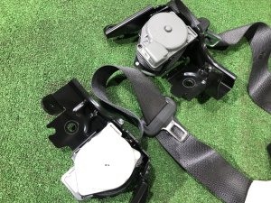 Cintos de segurança traseiros SUBARU LEVORG OEM 64660VA101VI, 64681VA100VI, 64680VA030VI VMG 2015 Dark Gray 61K