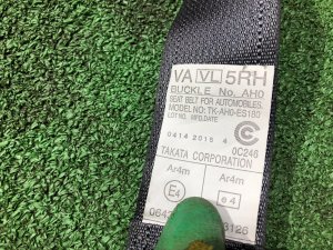 Cintos de segurança traseiros SUBARU LEVORG OEM 64660VA101VI, 64681VA100VI, 64680VA030VI VMG 2015 Dark Gray 61K