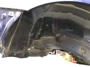 Rear body section Rear Cut SUBARU LEVORG OEM 51439VA0219P, 51439VA0319P, 52401VA0019P VM4 VMG VM 2015 Blue Pearl K3X