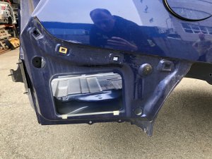 Rear body section Rear Cut SUBARU LEVORG OEM 51439VA0219P, 51439VA0319P, 52401VA0019P VM4 VMG VM 2015 Blue Pearl K3X