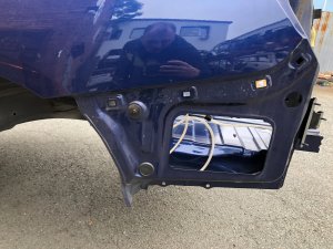 Rear body section Rear Cut SUBARU LEVORG OEM 51439VA0219P, 51439VA0319P, 52401VA0019P VM4 VMG VM 2015 Blue Pearl K3X