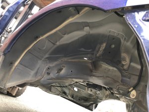Rear body section Rear Cut SUBARU LEVORG OEM 51439VA0219P, 51439VA0319P, 52401VA0019P VM4 VMG VM 2015 Blue Pearl K3X
