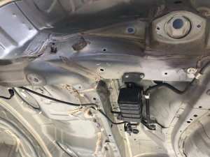 Rear body section Rear Cut SUBARU LEVORG OEM 51439VA0219P, 51439VA0319P, 52401VA0019P VM4 VMG VM 2015 Blue Pearl K3X