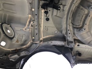 Rear body section Rear Cut SUBARU LEVORG OEM 51439VA0219P, 51439VA0319P, 52401VA0019P VM4 VMG VM 2015 Blue Pearl K3X
