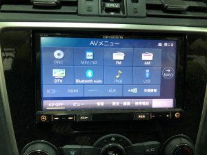 เครื่องเสียง AVIC RZ09 12345678 SUBARU LEVORG