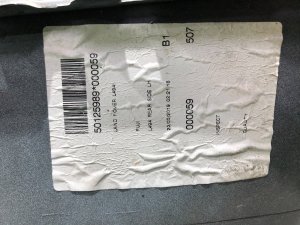 后保险杠 RAND ROVER RANGE ROVER SPORT OEM LR098889 2019