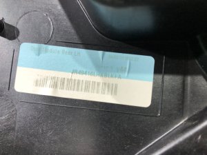 Porta traseira esquerda RAND ROVER RANGE ROVER SPORT OEM DK62-24721 2019