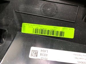 Revestimento inferior do tablier LAND ROVER RANGE ROVER SPORT OEM LR034688 2019