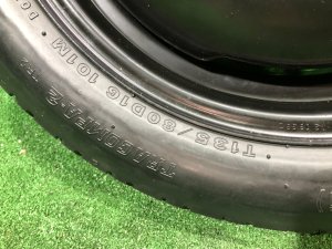 ล้ออะไหล่ T135/80D16 SUBARU FORESTER OEM 12345678 SF5 1998