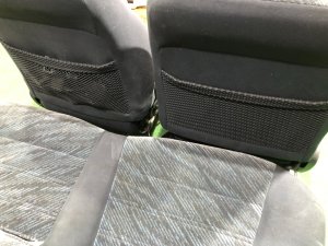 Seat set SUBARU FORESTER OEM 64010FC210NF, 64010FC200NF, 64100FC080 SF5 1998 silver 792
