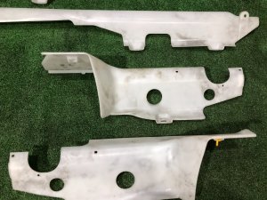 Carpet retainer SUBARU FORESTER OEM 94065FA100, 94065FA060 SF5 1998 silver 792