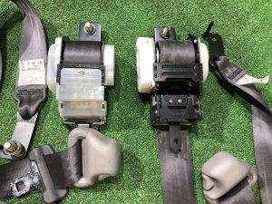 เข็มขัดนิรภัย комплект SUBARU FORESTER OEM 64611FC320OE, 64651FC020OE, 64651FC030OE SF5 1998 silver 792