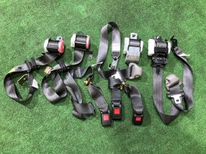 เข็มขัดนิรภัย комплект SUBARU FORESTER OEM 64611FC320OE, 64651FC020OE, 64651FC030OE SF5 1998 silver 792