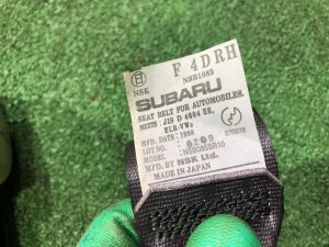 เข็มขัดนิรภัย комплект SUBARU FORESTER OEM 64611FC320OE, 64651FC020OE, 64651FC030OE SF5 1998 silver 792