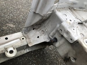 Radiator core support SUBARU FORESTER OEM 53060FC000, 53061FC000 1999