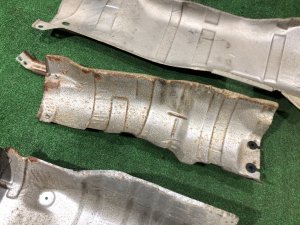 排气隔热板 SUBARU FORESTER OEM 59020FC000, 59024FC010 SF5 1998 EJ202 MT