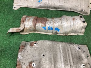 排气隔热板 SUBARU FORESTER OEM 59020FC000, 59024FC010 SF5 1998 EJ202 MT