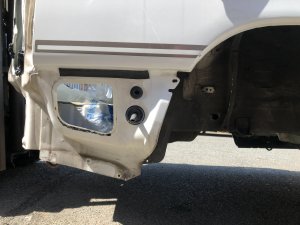 车身后段 REAR CUT SUBARU FORESTER OEM 51402FC042, 51402FC052 1999 White 51E