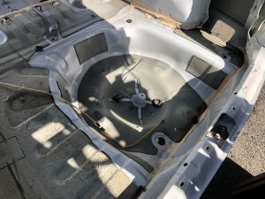 车身后段 REAR CUT SUBARU FORESTER OEM 51402FC042, 51402FC052 1999 White 51E