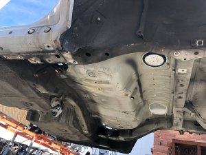 车身后段 REAR CUT SUBARU FORESTER OEM 51402FC042, 51402FC052 1999 White 51E