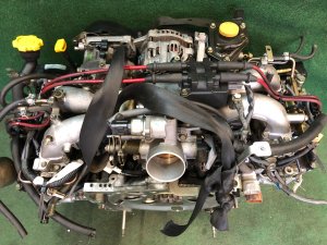 エンジン EJ254 ДО РЕСТ SUBARU FORESTER OEM 10100BB880 SF9 1999 EJ254 AT
