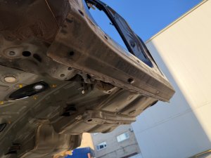 Крыло заднее правое SUBARU LEGACY OEM 51490AG0009P BP5 2004 BLACK 32J