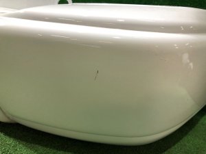 Para-choques traseiro SUBARU FORESTER OEM 57717FC030WG, 57720FC030 SF9, SF5 1998 White 51E