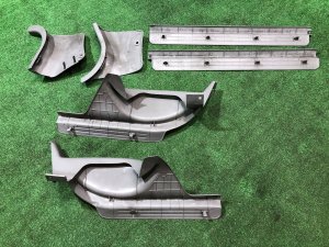 Frisos das embaladeiras SUBARU FORESTER OEM 94065FC000ND, 94065FC010ND, 94065FC020ND, 94065FC030ND SF9, SF5 1998 White 51E