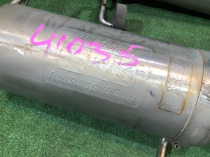 Muffler canisters FUJITSUBO SUBARU LEGACY OEM 44201AG000, 44300AG210, 44300AG200 BP5 2004 EJ20X AT