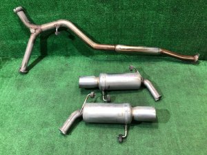 Muffler canisters FUJITSUBO SUBARU LEGACY OEM 44201AG000, 44300AG210, 44300AG200 BP5 2004 EJ20X AT