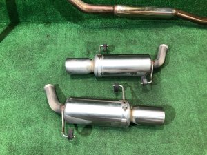Muffler canisters FUJITSUBO SUBARU LEGACY OEM 44201AG000, 44300AG210, 44300AG200 BP5 2004 EJ20X AT