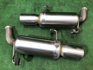 Muffler canisters FUJITSUBO SUBARU LEGACY OEM 44201AG000, 44300AG210, 44300AG200 BP5 2004 EJ20X AT